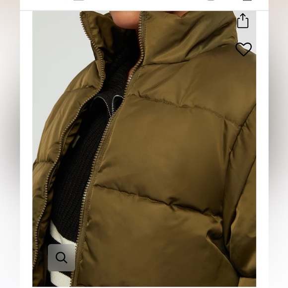 WeWoreWhat Zip off Sleeve Puffer Jacket NWT - Picture 2 of 6